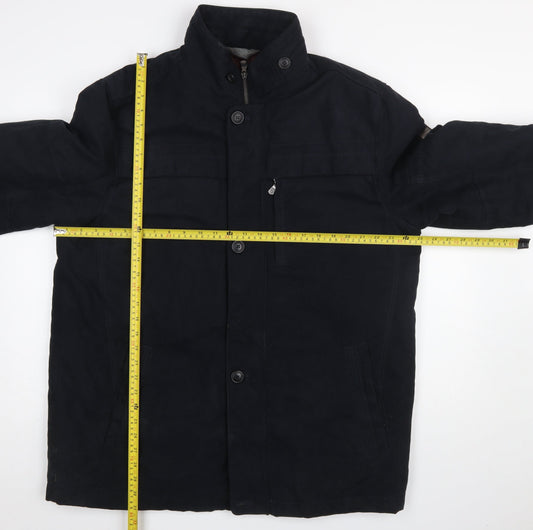 Mens UK Size 44R North Mile Black Military Jacket