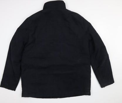 Mens UK Size 44R North Mile Black Military Jacket
