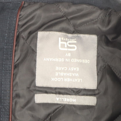 Mens UK Size 44R North Mile Black Military Jacket