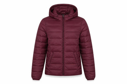 Vero Moda Women’s Red Hooded Puffer Jacket Size S
