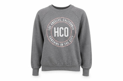 Womens UK Size S Hollister Grey Pullover Sweatshirt