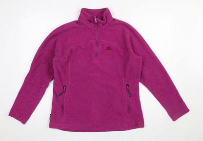 Womens UK Size L Trespass Pink Pullover Sweatshirt