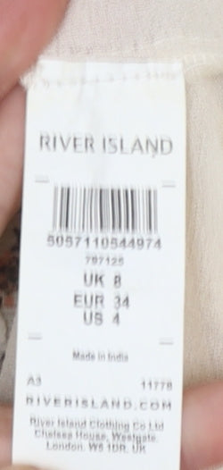 Womens UK Size 8 River Island Shift Dress