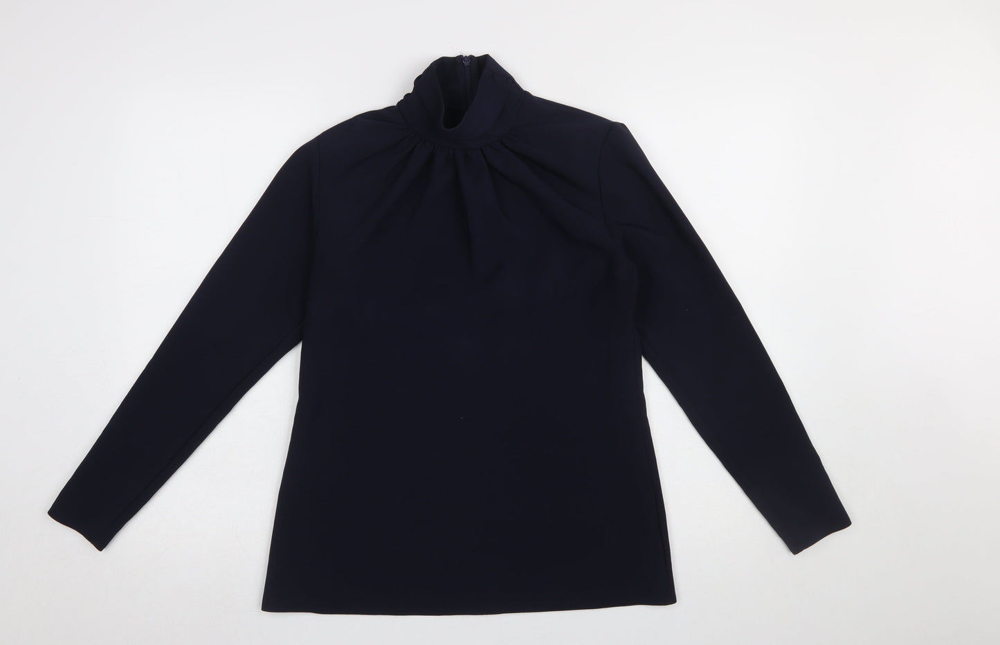 Womens UK Size 8 Closet London Blue Tunic Blouse