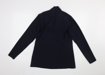 Womens UK Size 8 Closet London Blue Tunic Blouse