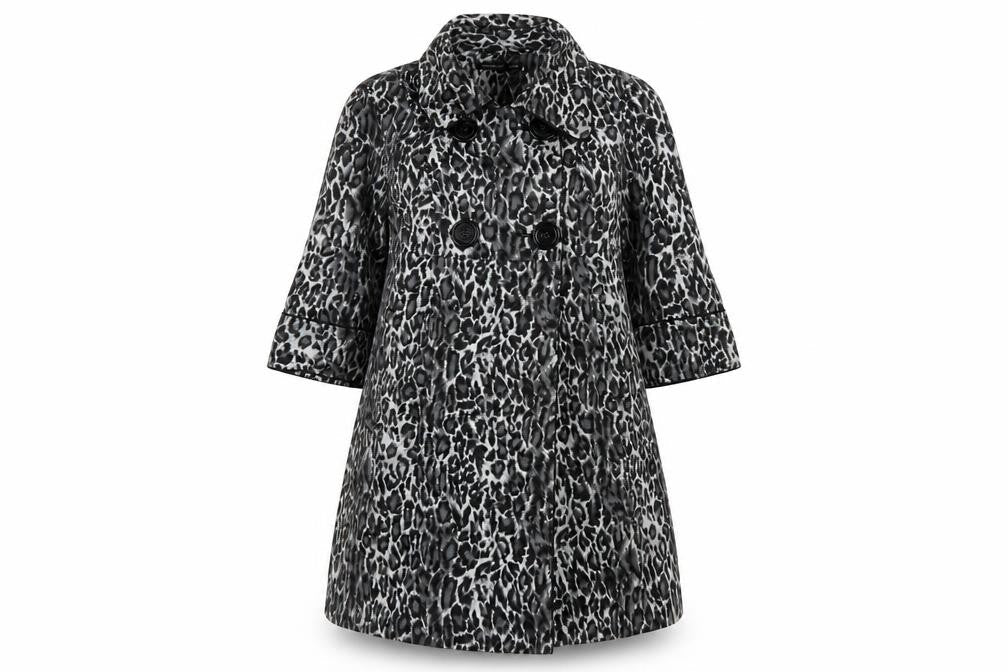Womens UK Size 10 Atmosphere Black Trench Coat