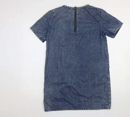 Womens UK Size 10 Topshop Shift Dress