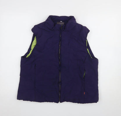 Womens UK Size XL Paco Sport Blue Bodywarmer