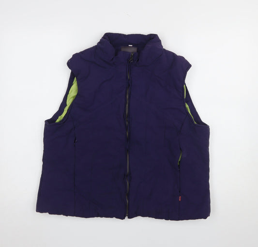 Womens UK Size XL Paco Sport Blue Bodywarmer