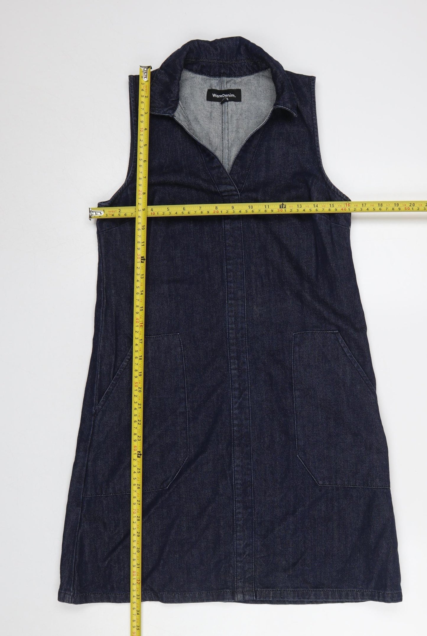 Womens UK Size 8 Warehouse Shirt Dress