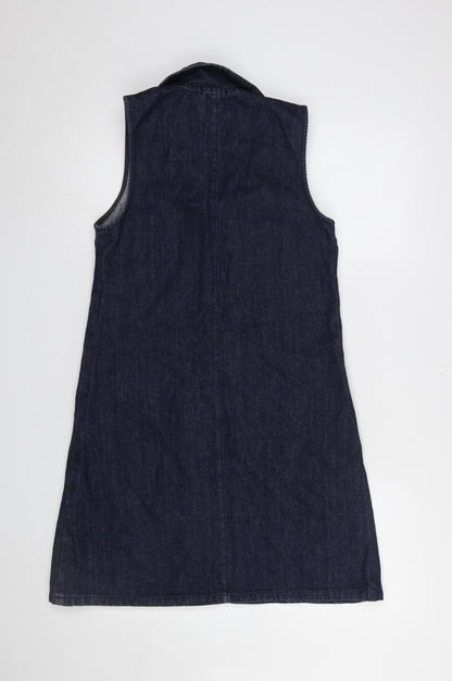 Womens UK Size 8 Warehouse Shirt Dress