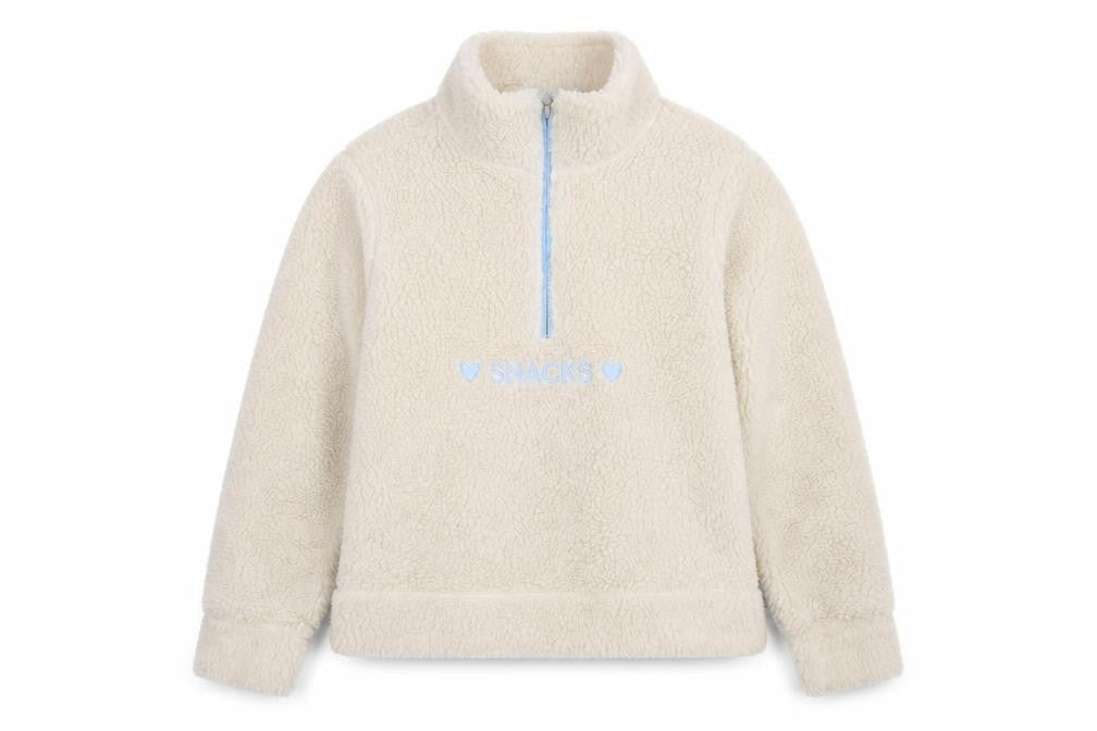 Womens UK Size 10 Skinnydip London Beige Pullover Sweatshirt