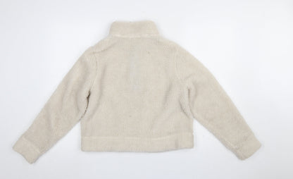 Womens UK Size 10 Skinnydip London Beige Pullover Sweatshirt