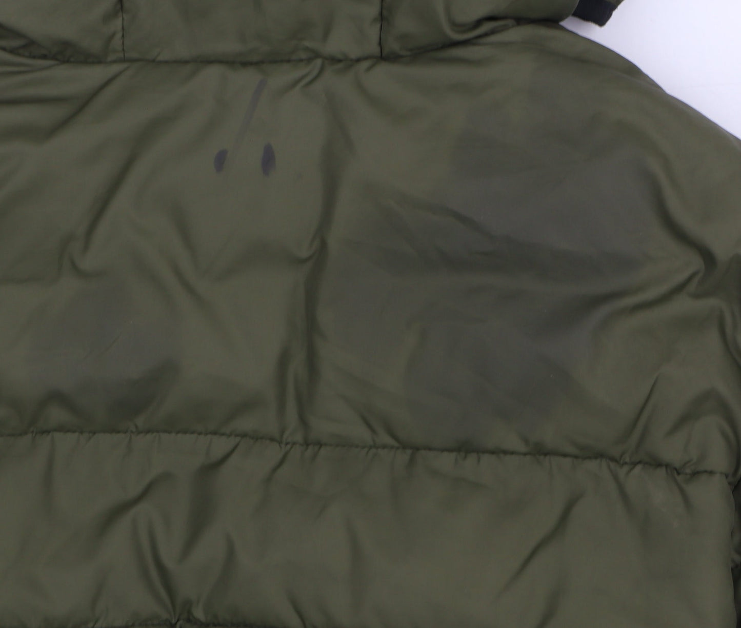 Womens UK Size 12 Calvin Klein Jeans Green Puffer Jacket
