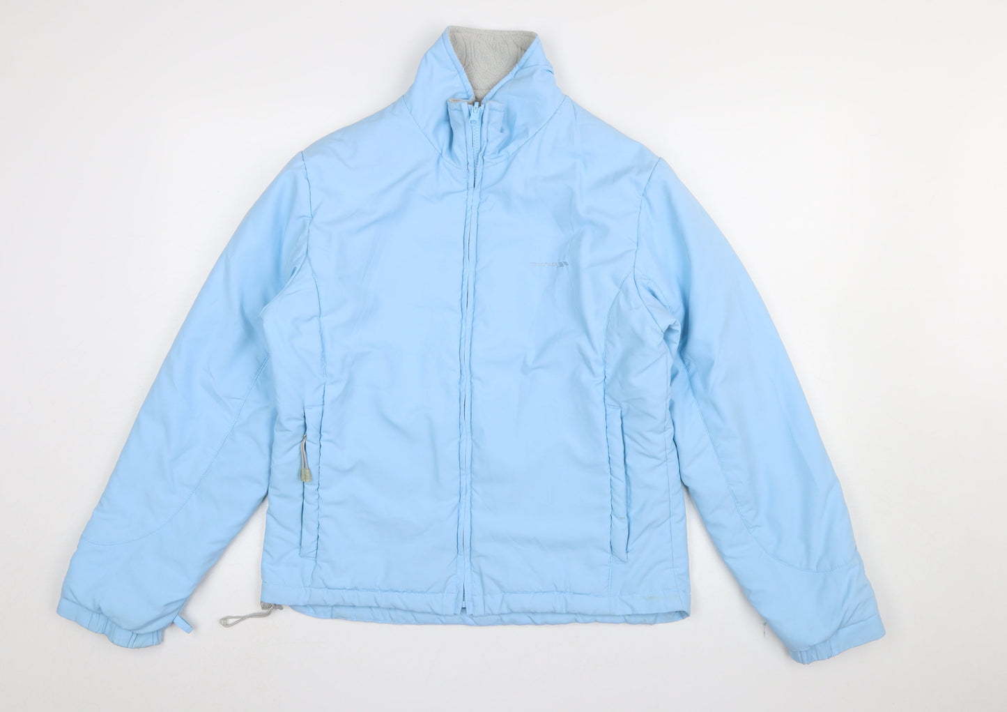 Womens UK Size M Trespass Blue Puffer Jacket