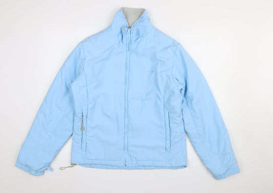 Womens UK Size M Trespass Blue Puffer Jacket