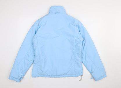 Womens UK Size M Trespass Blue Puffer Jacket