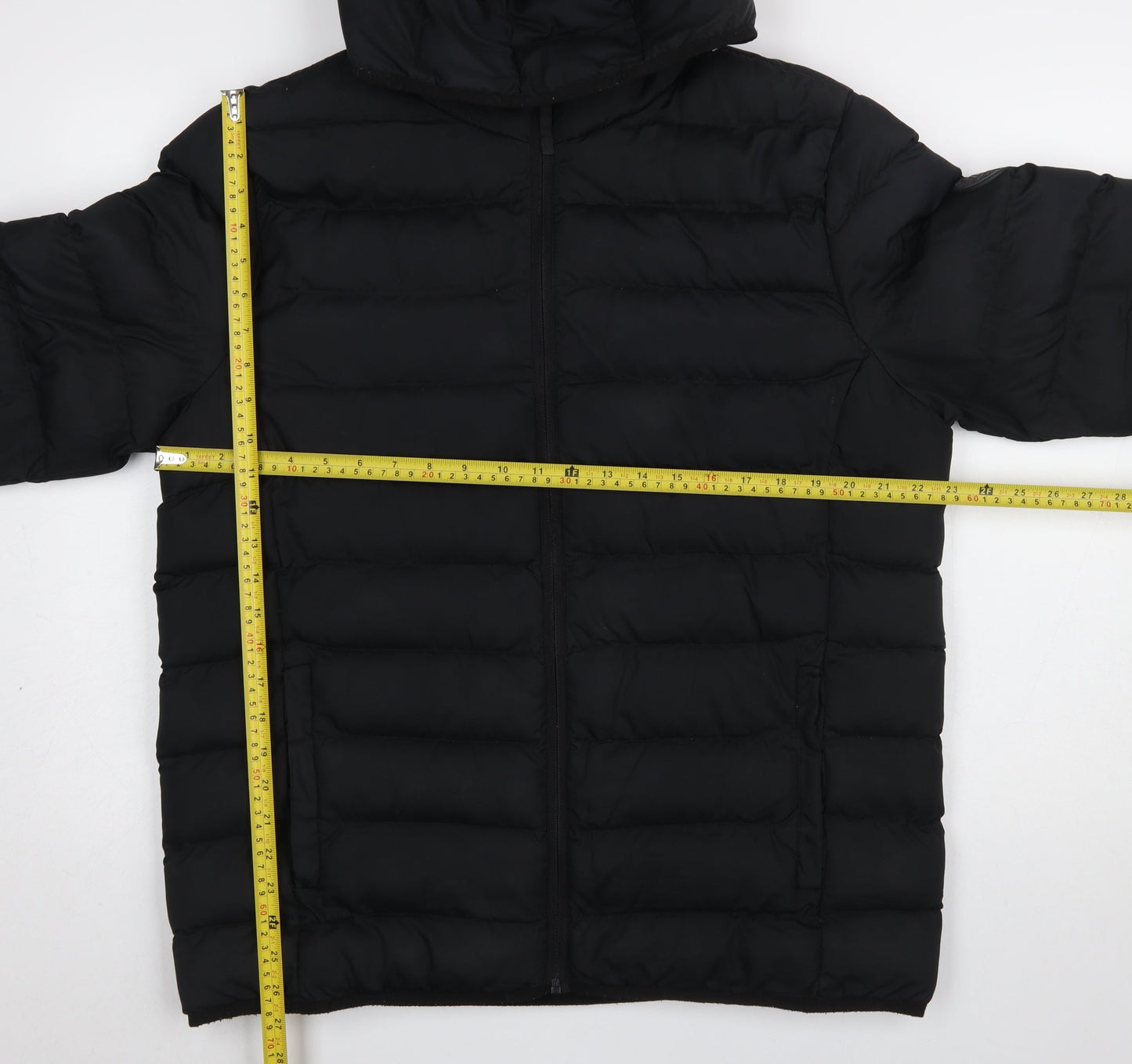 Mens UK Size L Tokyo Laundry Black Puffer Jacket