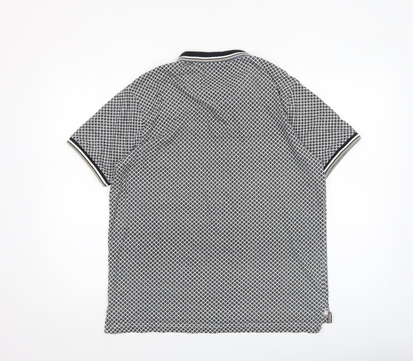 Mens UK Size L CENTERED 100% Cotton Polo Shirt