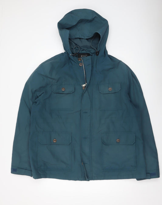 Mens UK Size 2XL AW85 Green Parka Coat