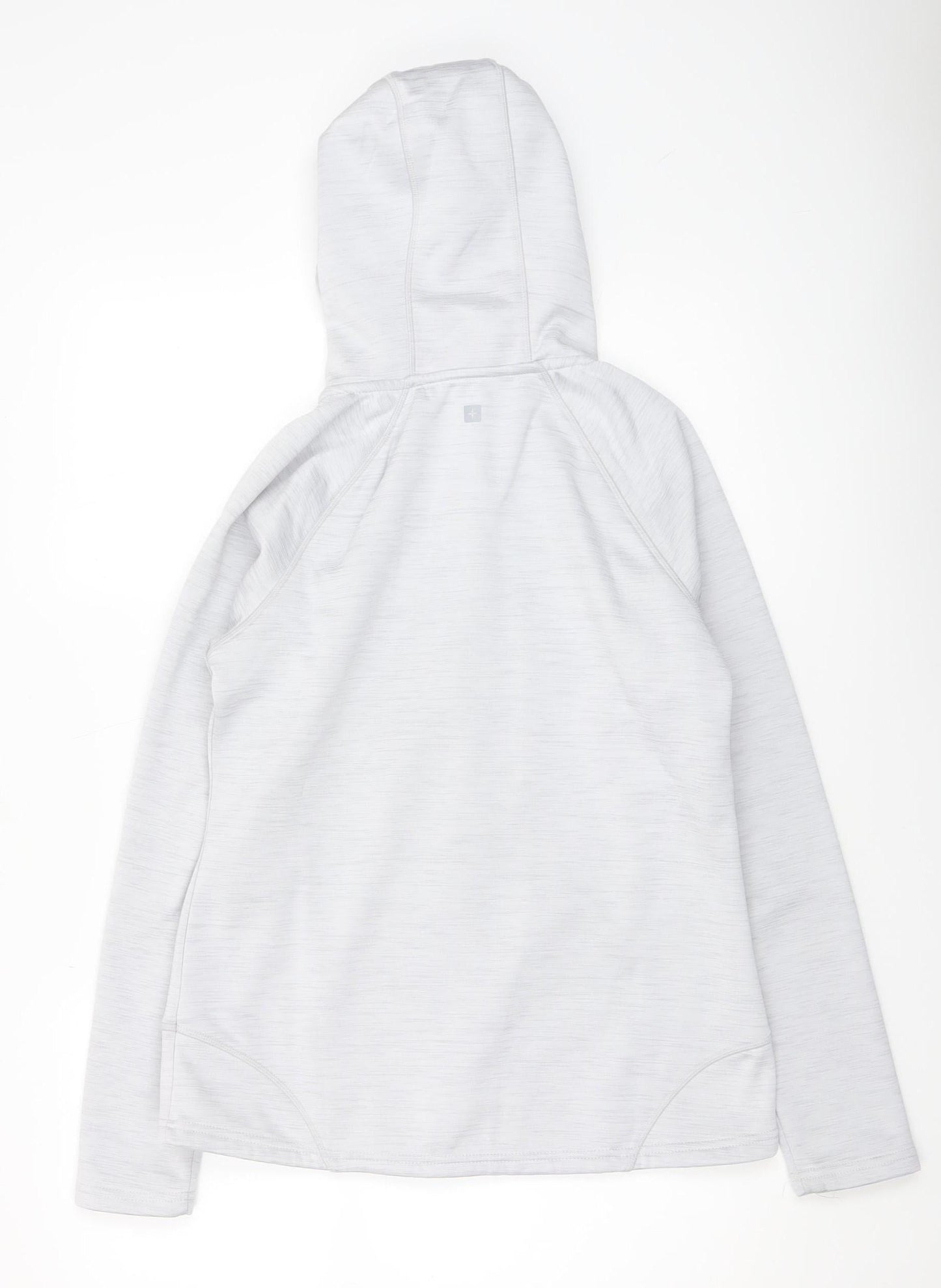 Womens UK Size 12 Mountain Warehouse Grey Full Zip Hoodie