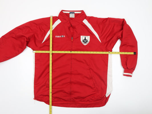 Mens UK Size XL Macron Red Sports Jacket
