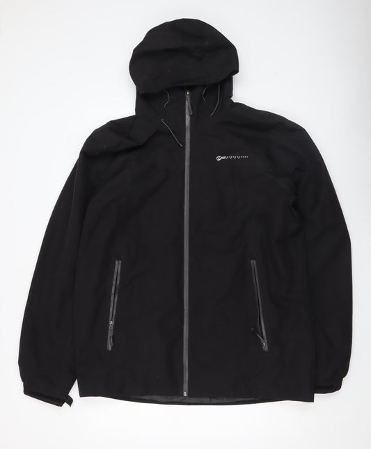 Mens UK Size 2XL Crivit Black Soft Shell