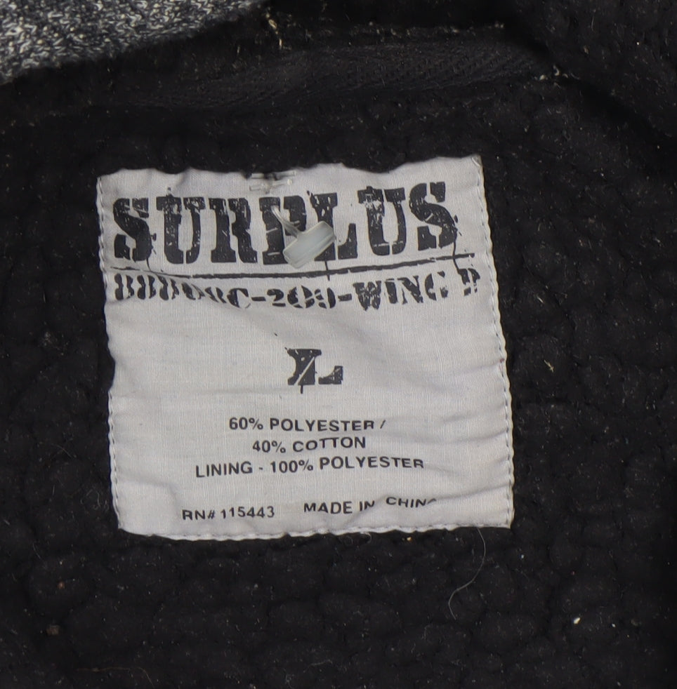 Mens UK Size XL Surplus Grey Basic Jacket