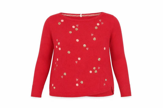 Womens UK Size 14 White Stuff Red Pullover Jumper