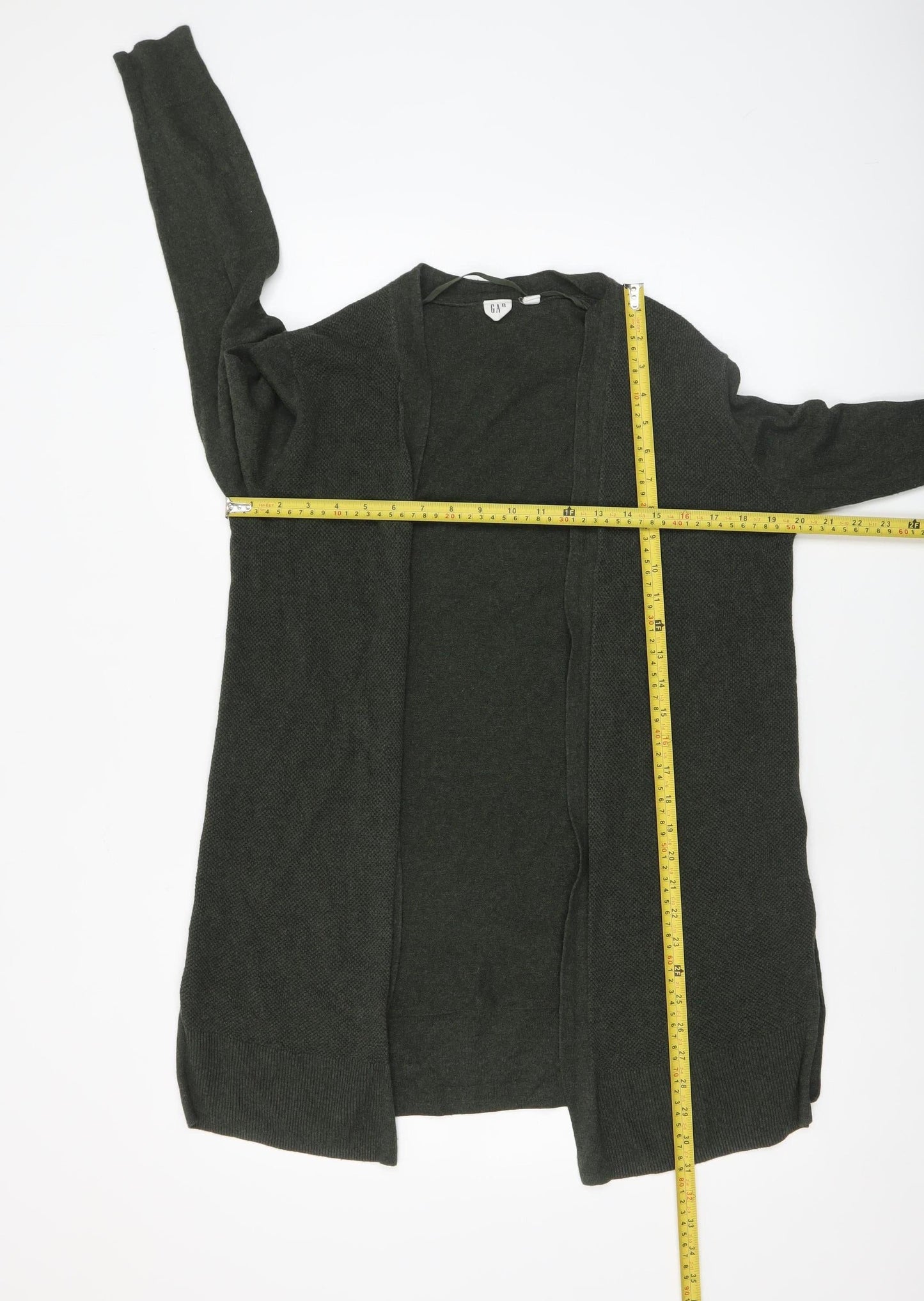 Womens UK Size S Gap Green Cardigan Jumper