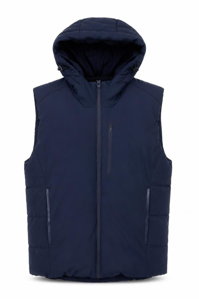 Mens UK Size XL FSBN Blue Puffer Jacket