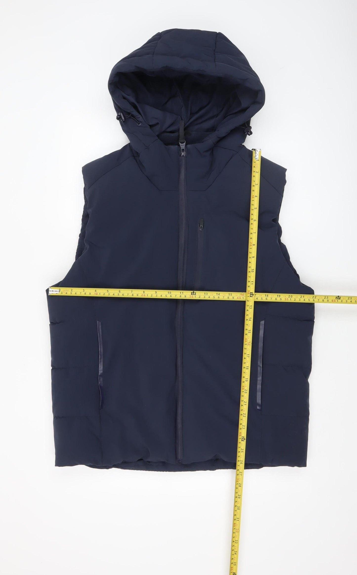 Mens UK Size XL FSBN Blue Puffer Jacket