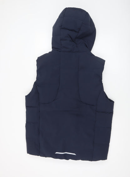 Mens UK Size XL FSBN Blue Puffer Jacket