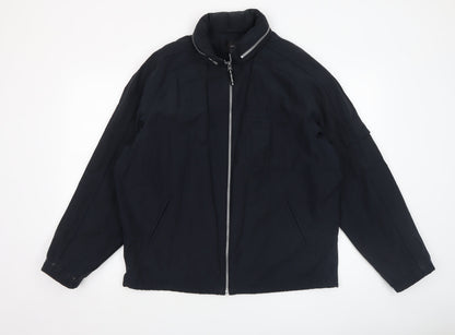 Mens UK Size M NEXT Black Bomber Jacket