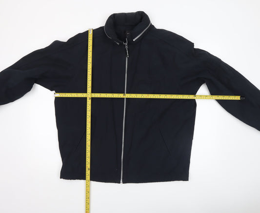 Mens UK Size M NEXT Black Bomber Jacket