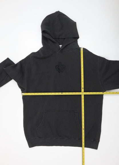 Mens UK Size XL AS Colour Black Pullover Hoodie