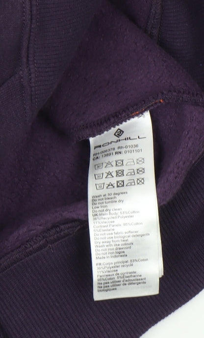 Womens UK Size 16 Ronhill Purple Pullover Hoodie