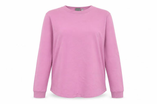 Womens UK Size L ASOS Pink Basic T-Shirt