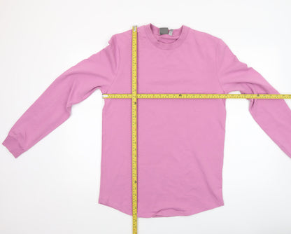 Womens UK Size L ASOS Pink Basic T-Shirt