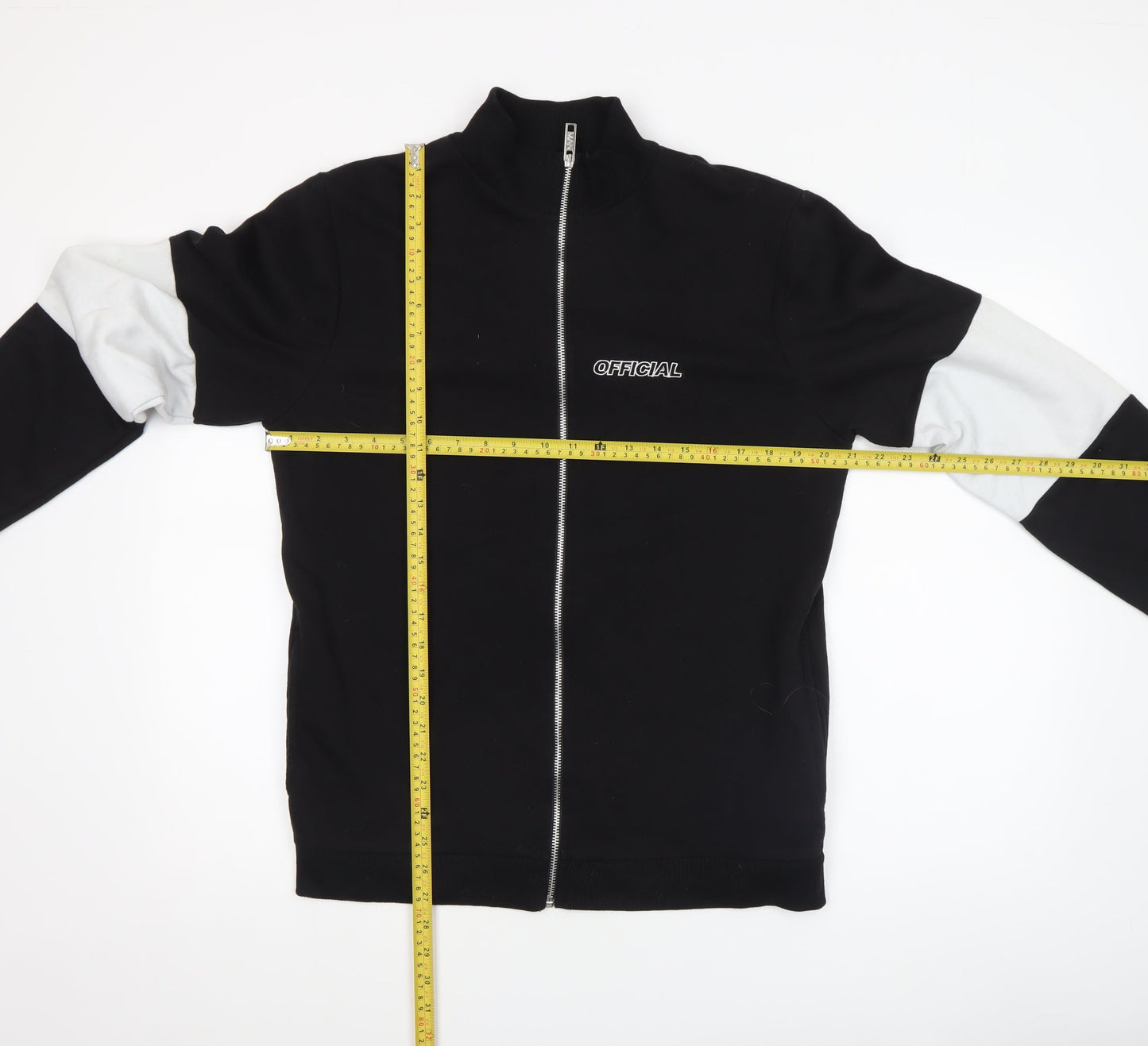 Mens UK Size M boohooMAN Black Basic Jacket
