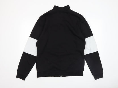 Mens UK Size M boohooMAN Black Basic Jacket
