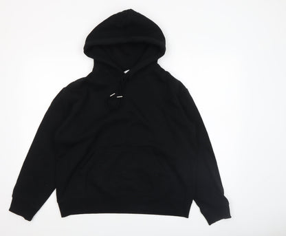 Womens UK Size S H&M Black Pullover Hoodie