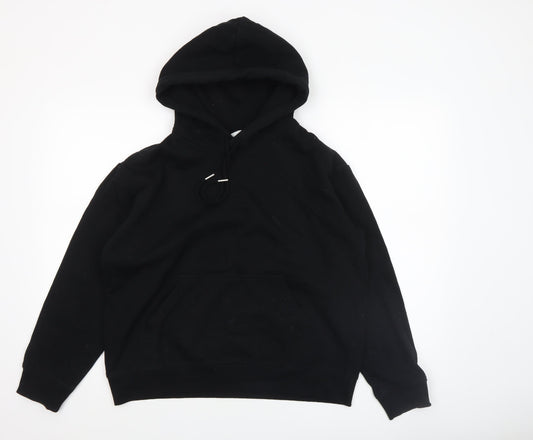 Womens UK Size S H&M Black Pullover Hoodie