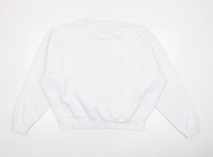 Womens UK Size 2XL Six Stories White Pullover Sweatshirt