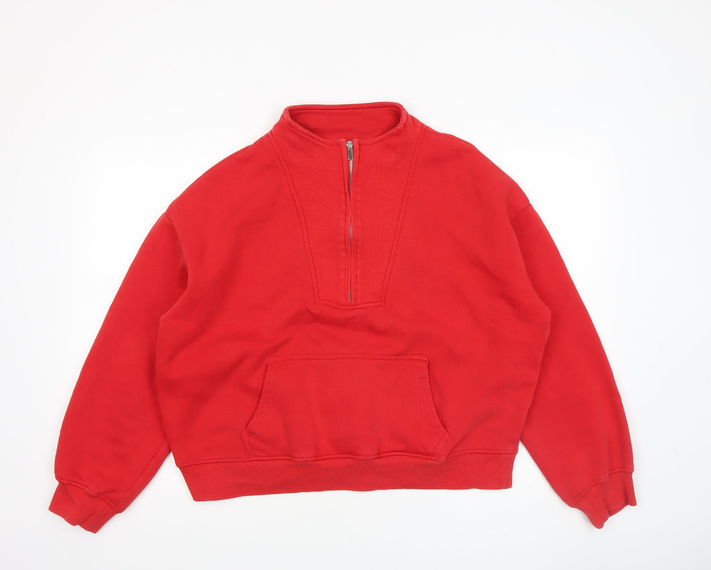 Womens UK Size M NEXT Red Pullover Sweatshirt