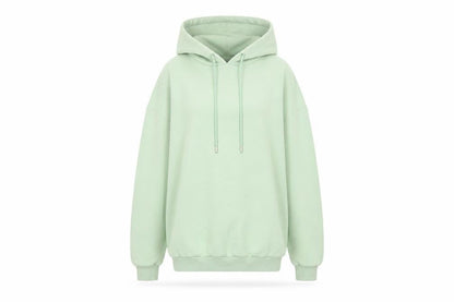 Womens UK Size XS Boohoo Green Pullover Hoodie