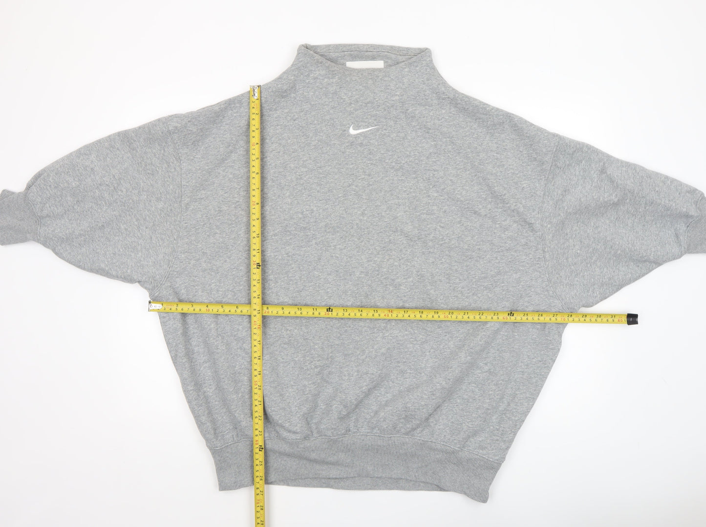 Womens UK Size S Nike Grey Pullover Sweatshirt