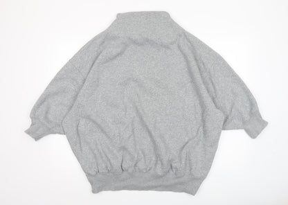 Womens UK Size S Nike Grey Pullover Sweatshirt