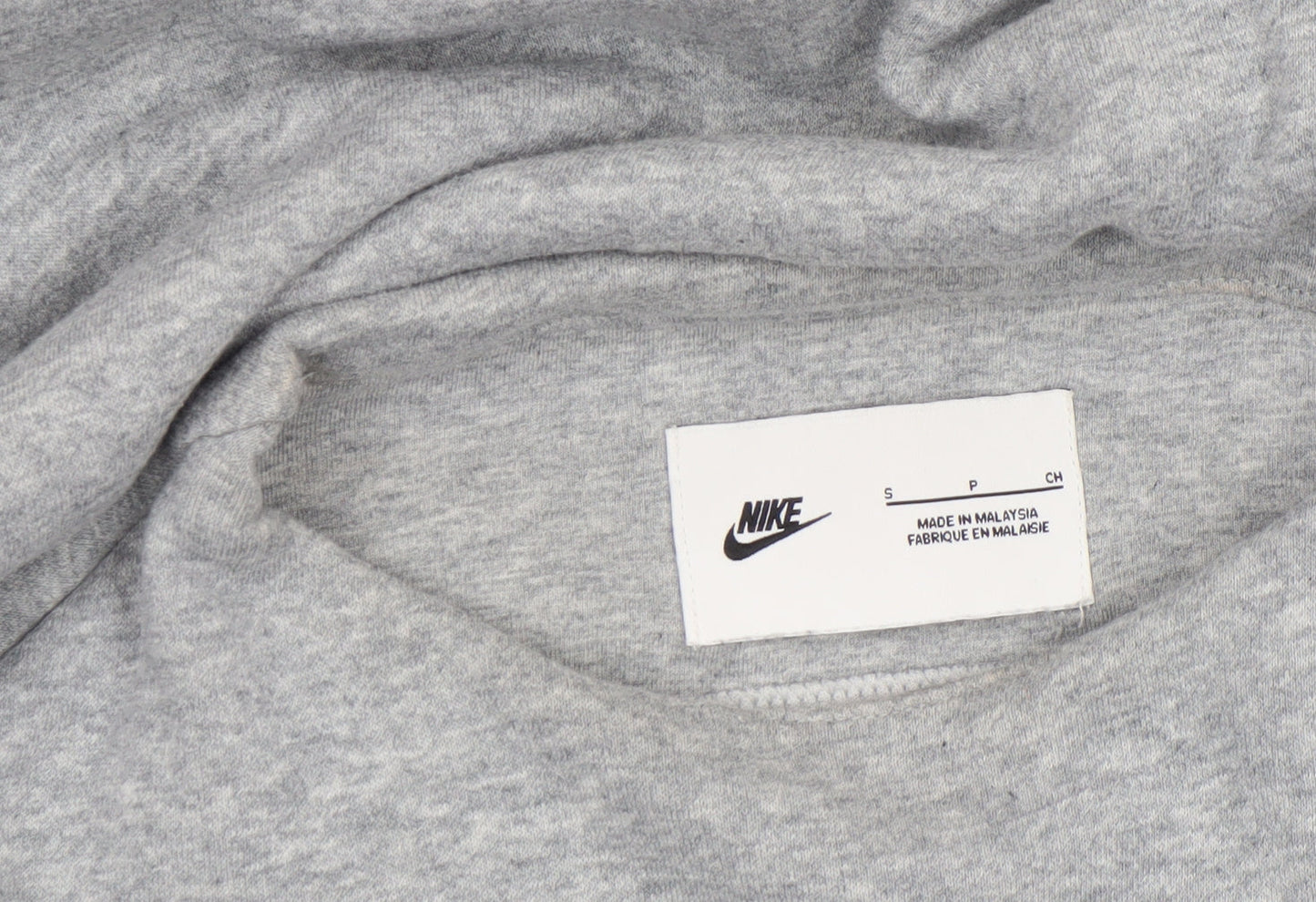 Womens UK Size S Nike Grey Pullover Sweatshirt