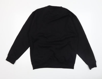 Mens UK Size M UCC Black Pullover Sweatshirt